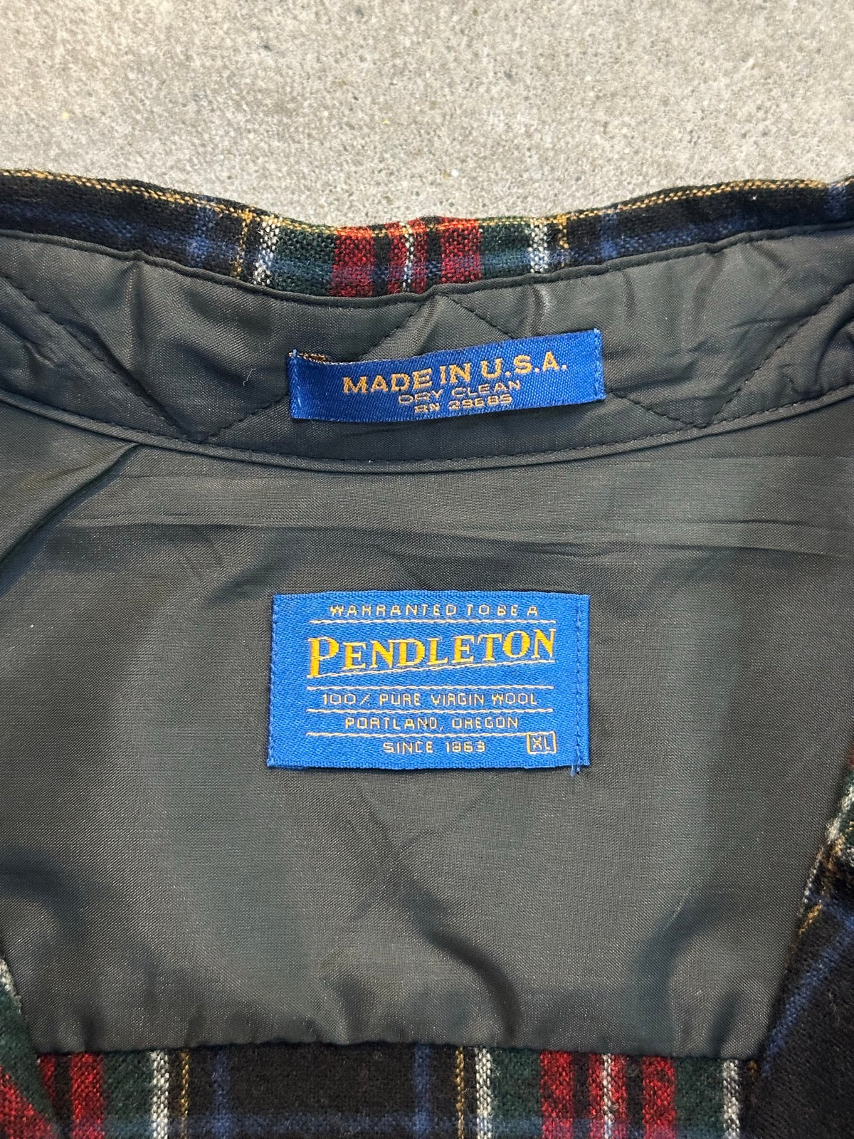 90's PENDLETON USA製 ネルシャツ