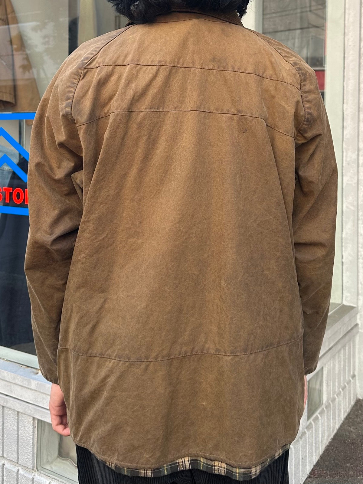 90's BARBOUR「MOORLAND」オイルドジャケット