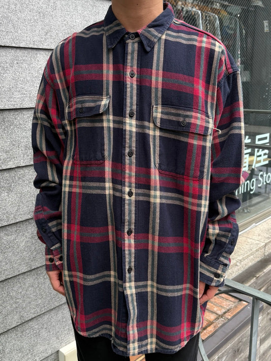 90's「Eddie Bauer」ネルシャツ