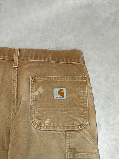10's CARHARTT「DOUBLE KNEE」USA製 ダックパンツ