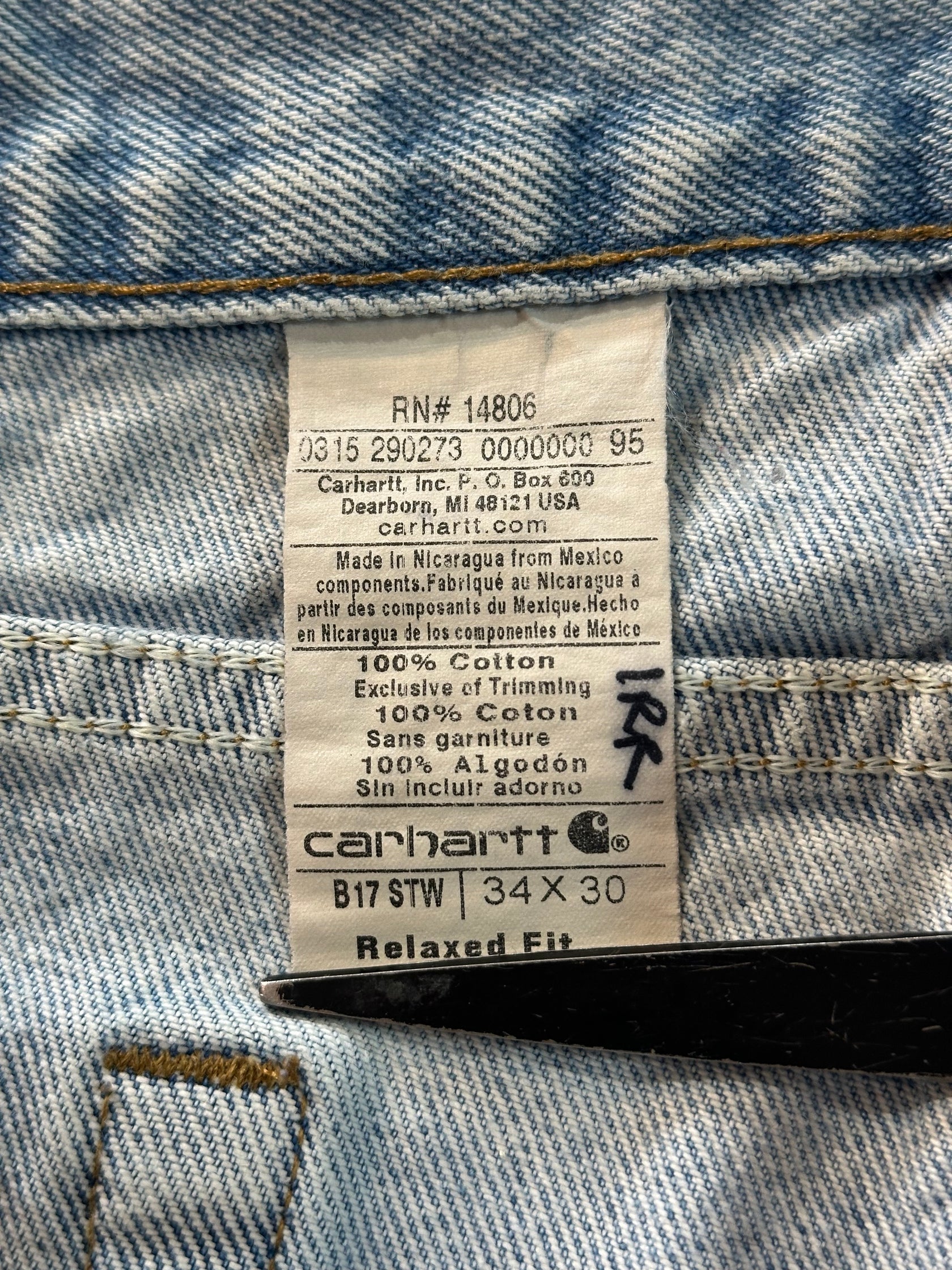 00's CARHARTT「Relaxed Fit」ペインターパンツ