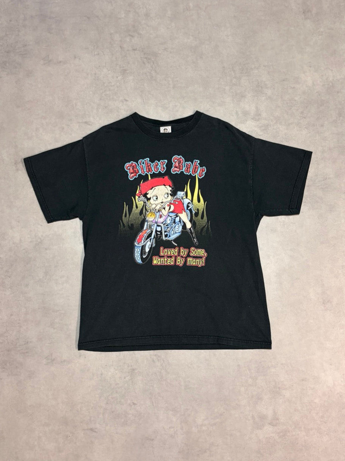 00's BETTY BOOP「Biker Babe」キャラクターTシャツ