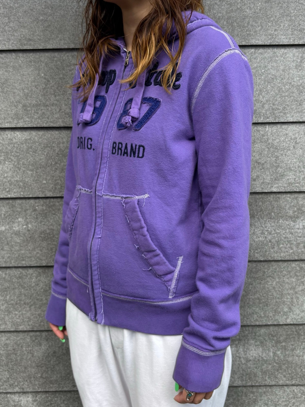 10's「Aéropostale」ジップアップパーカー