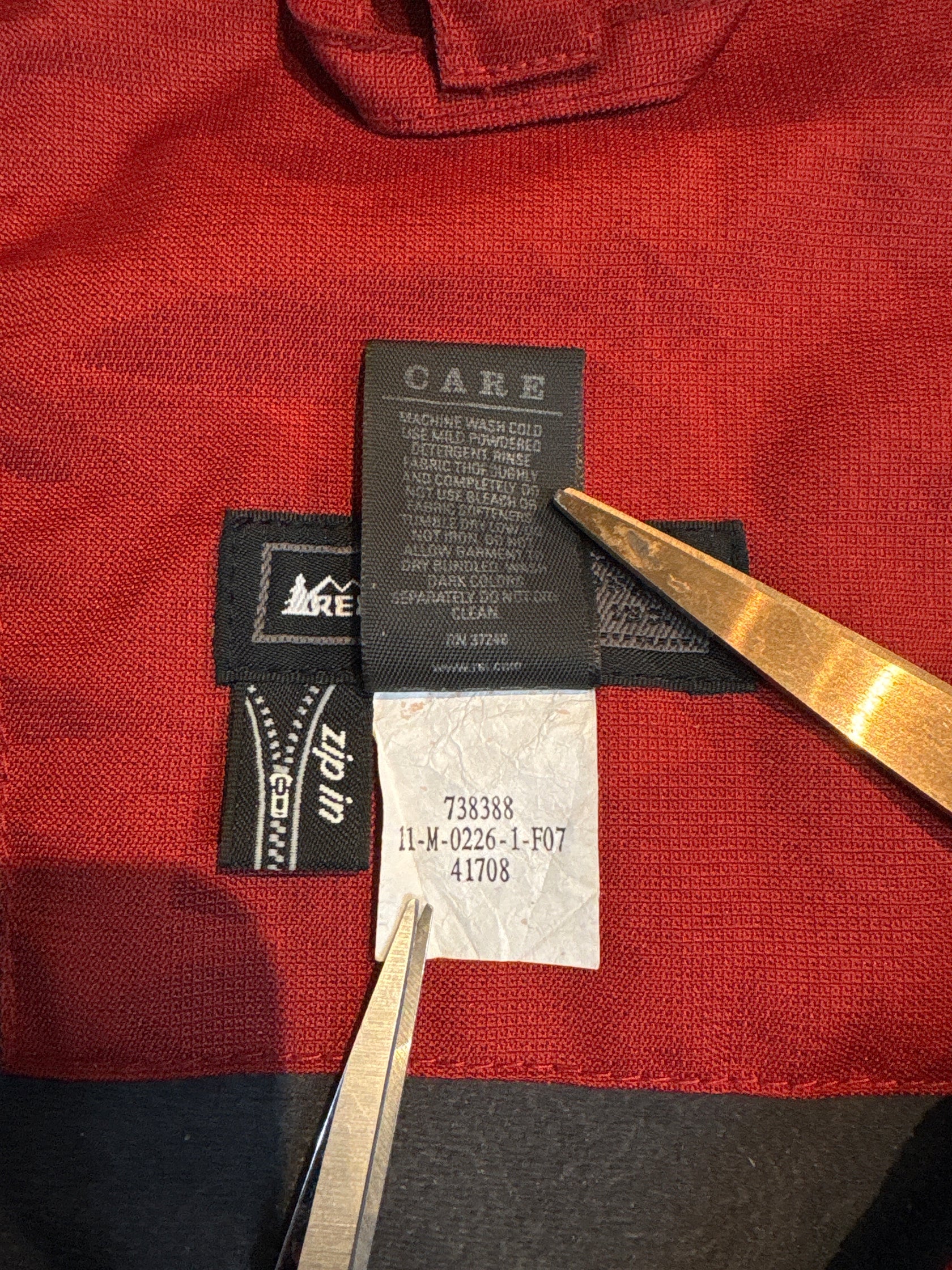 00's「REI」マウンテンパーカー