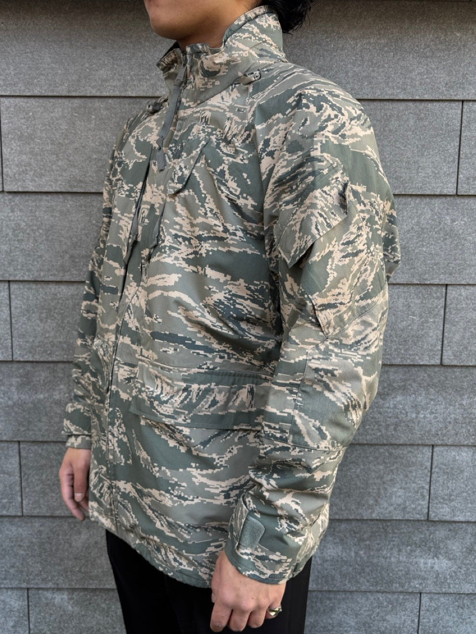 00'S U.S.AIR FORCE APECS「ABU」デジタルタイガーカモ GORE-TEXパーカー