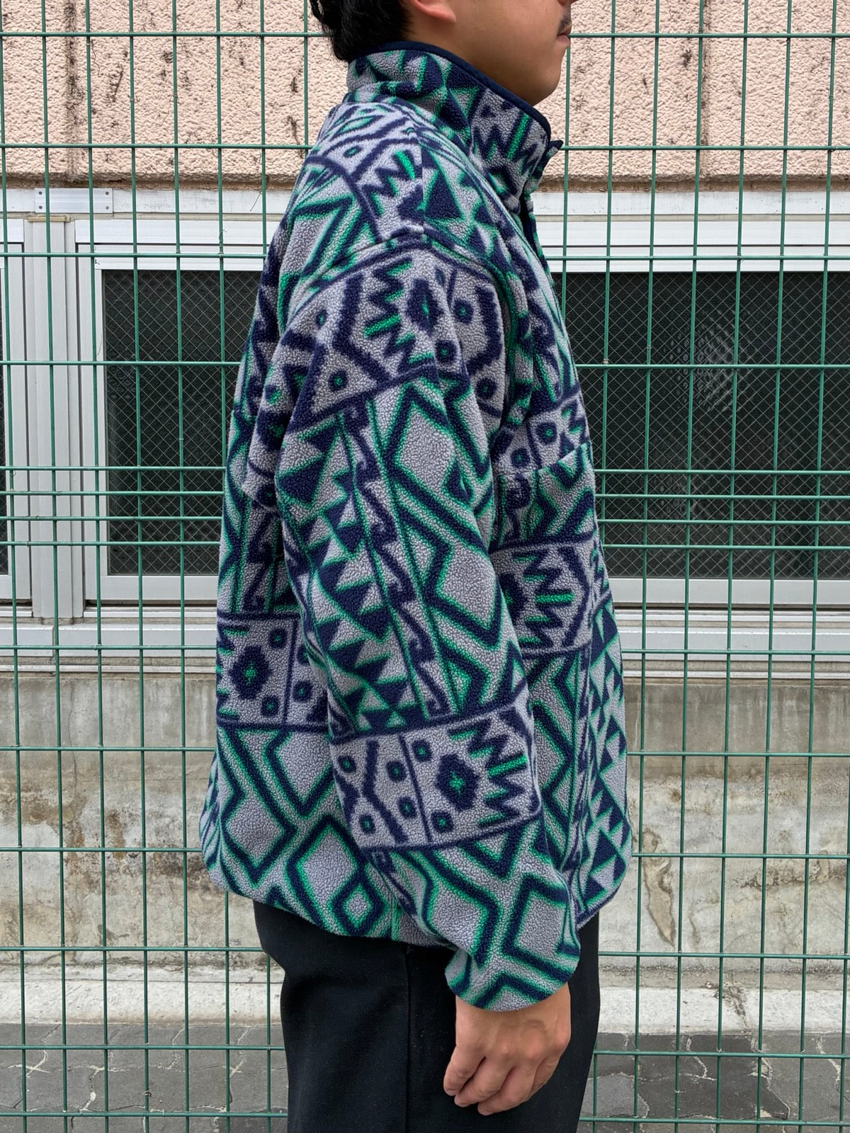 10's PATAGONIA Synchilla Snap-T「モンタナシエテ柄」フリースプル