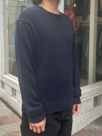 90's RALPH LAUREN ワンポイントニット