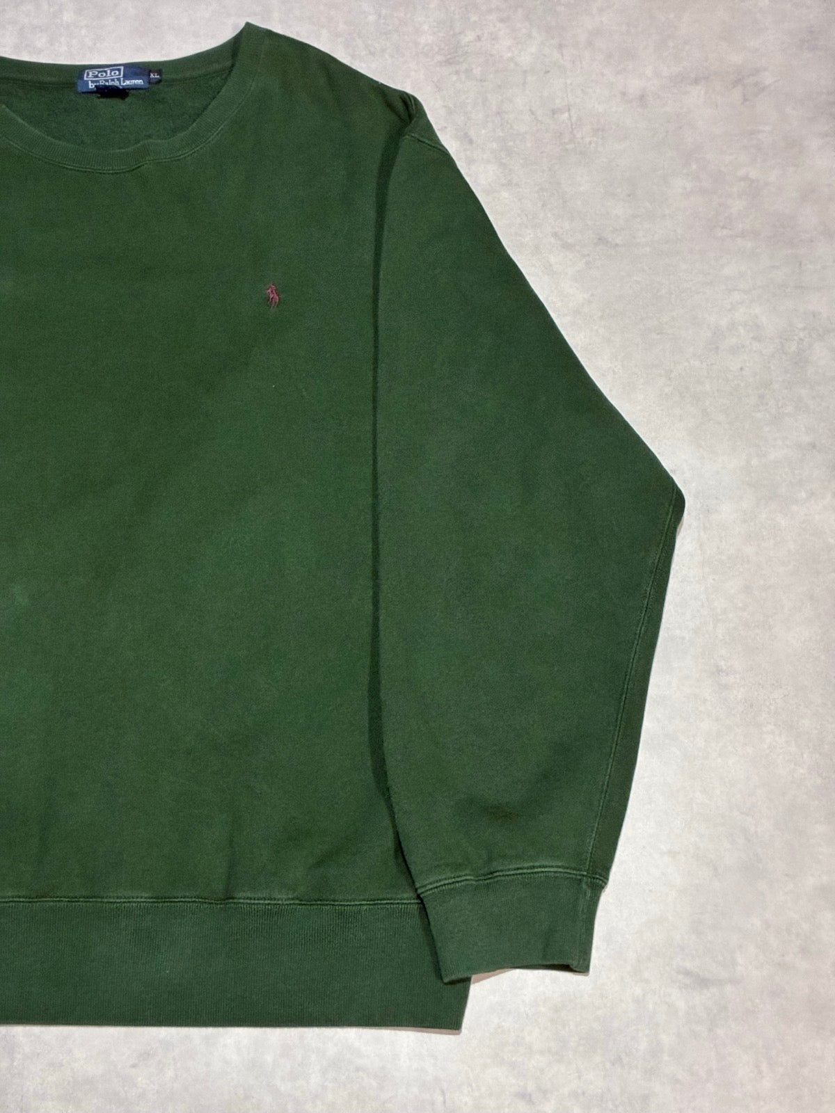 90's POLO BY RALPH LAUREN「北マリアナ諸島製」ワンポイントスウェット