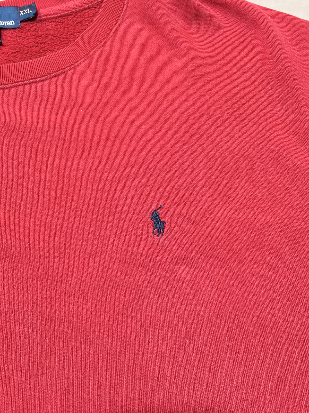 90's POLO BY RALPH LAUREN「北マリアナ諸島製」ワンポイントスウェット