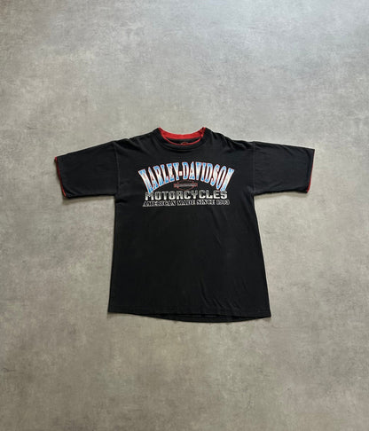 90's HARLEY-DAVIDSON「MOTORCYCLES」USA製 ハーレーダビッドソンTシャツ