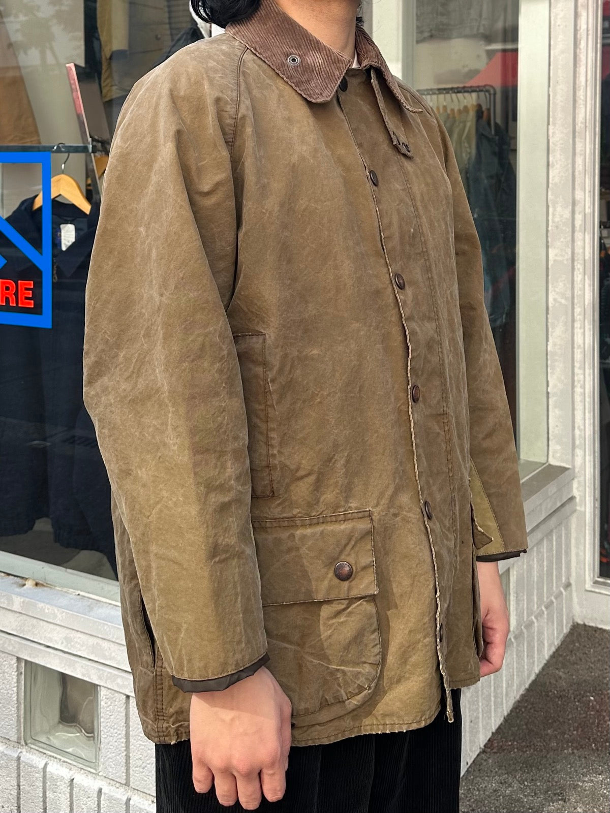 90's BARBOUR「CLASSIC MOORLAND」オイルドジャケット