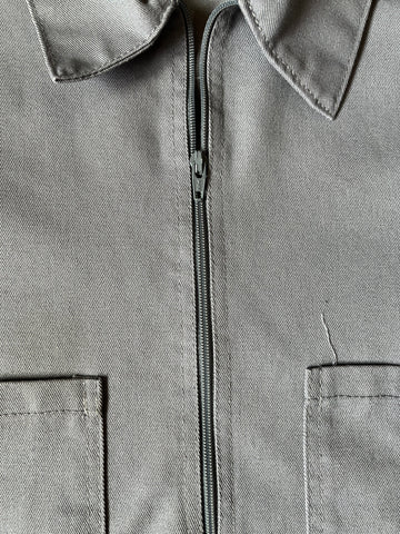 90's BEN DAVIS USA製 ハーフジップワークシャツ