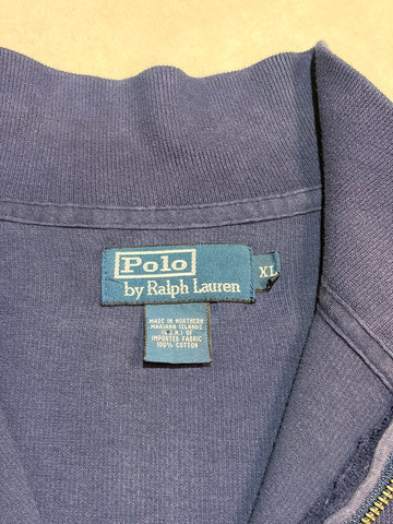 90's~00's POLO BY RALPH LAUREN「北マリアナ諸島製」ハーフジップニット
