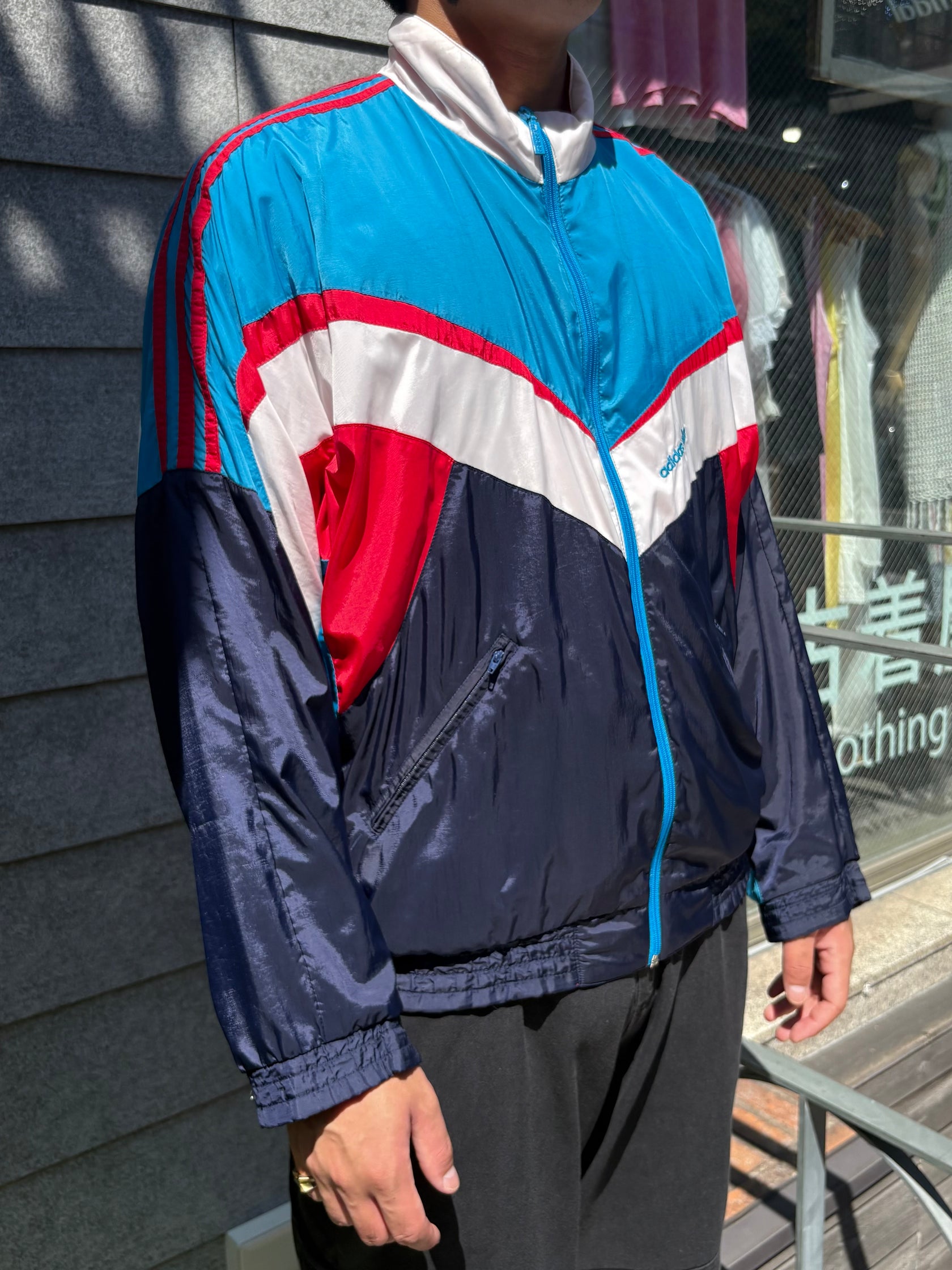 90's「adidas」ナイロンジャケット
