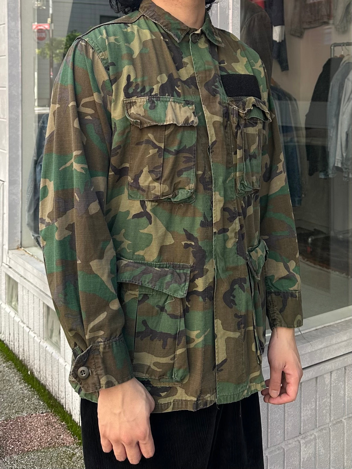 80's  U.S.ARMY「Woodland Camo 」BDUジャケット