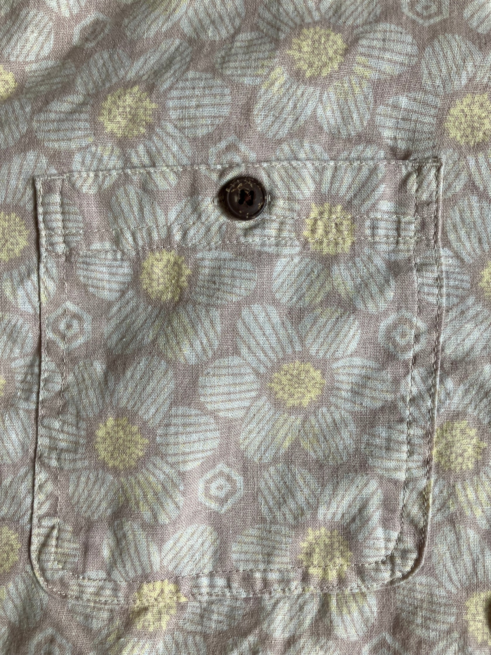 20's PATAGONIA「Back Step Shirt」総柄シャツ