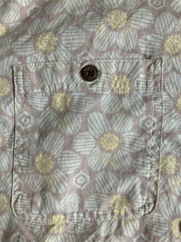20's PATAGONIA「Back Step Shirt」総柄シャツ