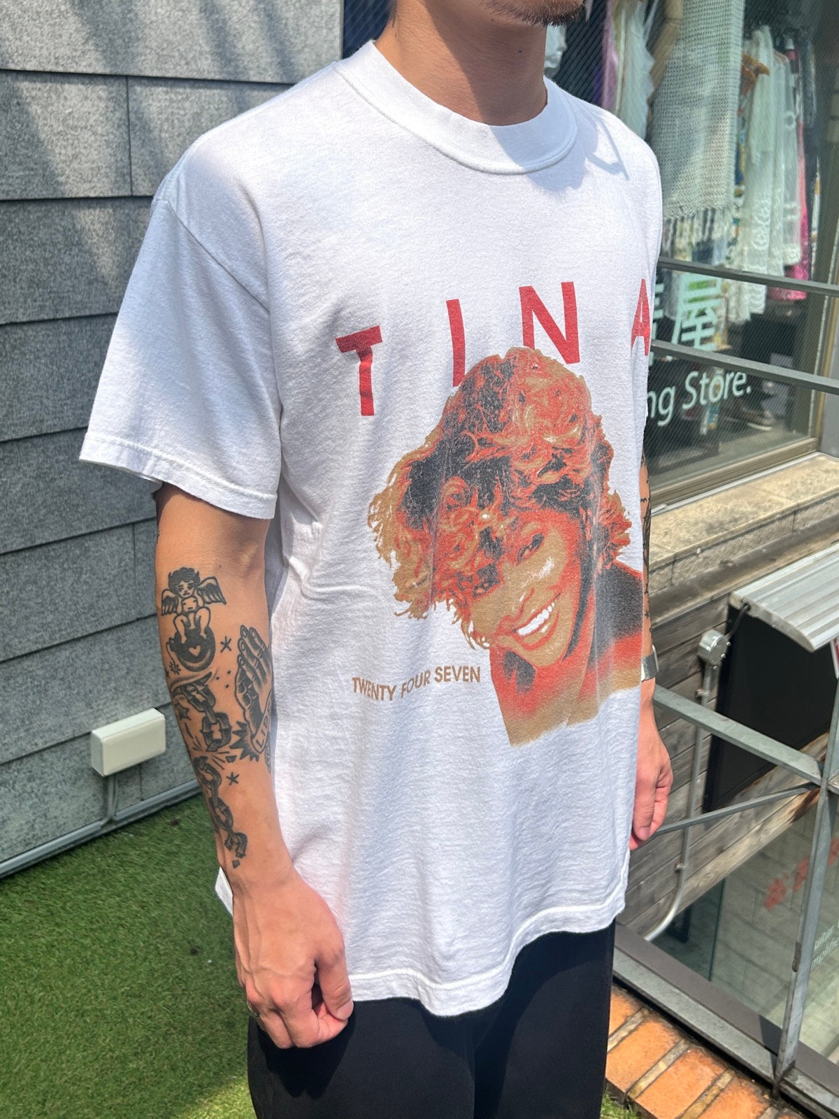 00's TINA TURNER「TWENTY FOUR SEVEN TOUR 2000」バンドTシャツ