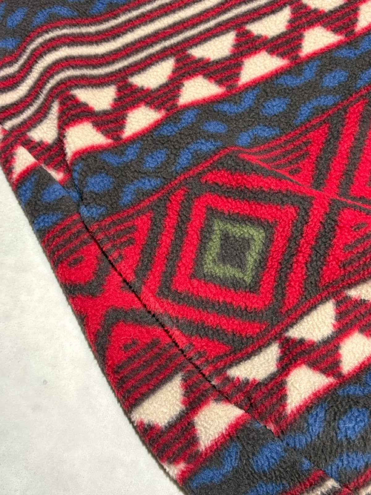90's PATAGONIA Synchilla Snap-T「サルティーヨ柄」フリースプルオーバー