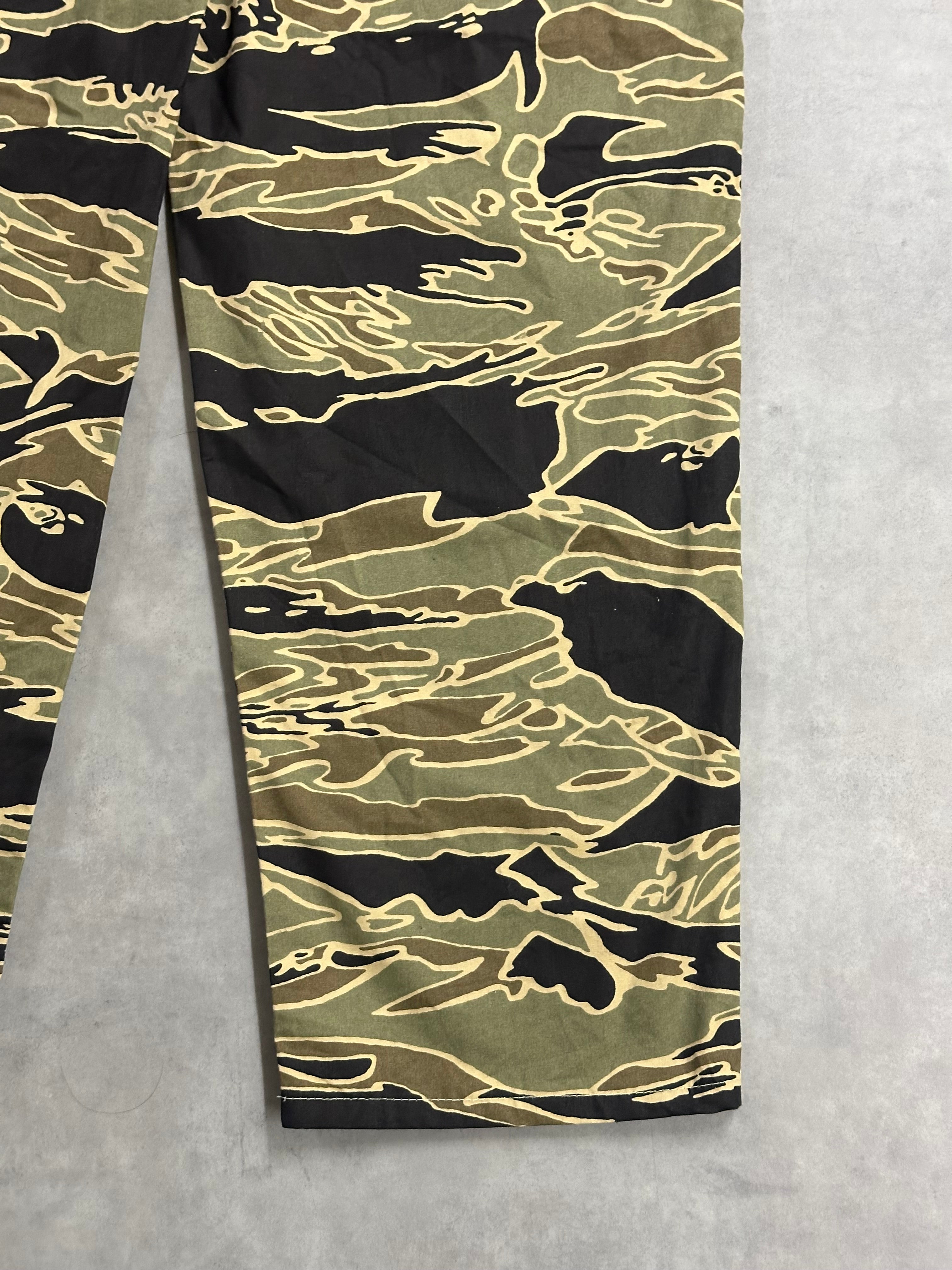 00's GOLD TIGER STRIPE TROUSER「Reissue」カーゴパンツ – FUJI STORE