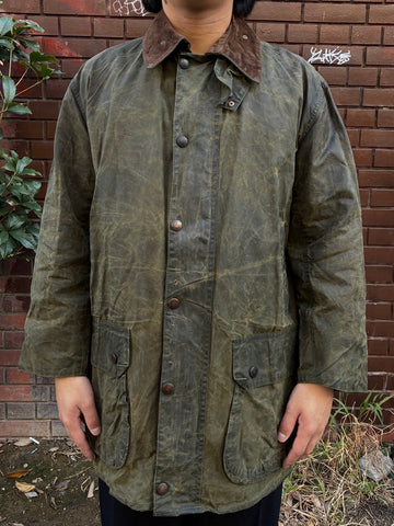 90’s BARBOUR「BORDER」オイルドジャケット