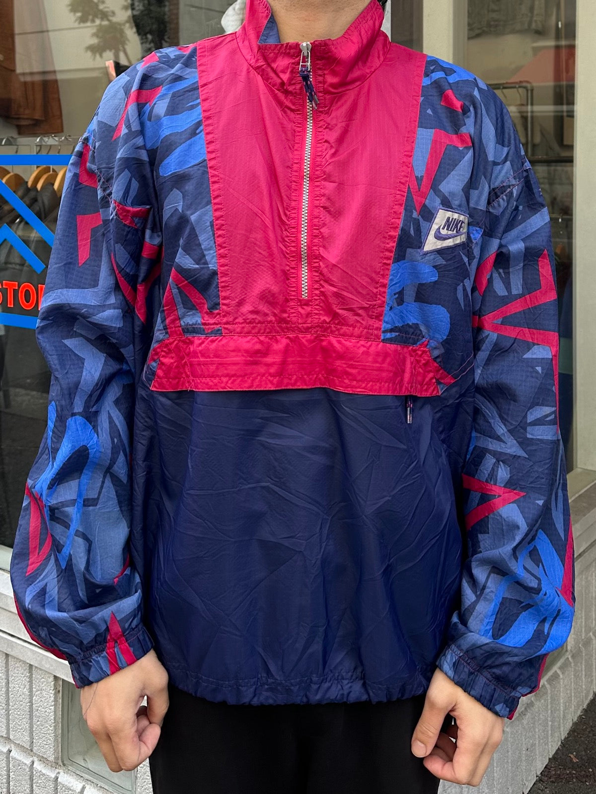 90's NIKE「silver tag」ナイロンジャケット