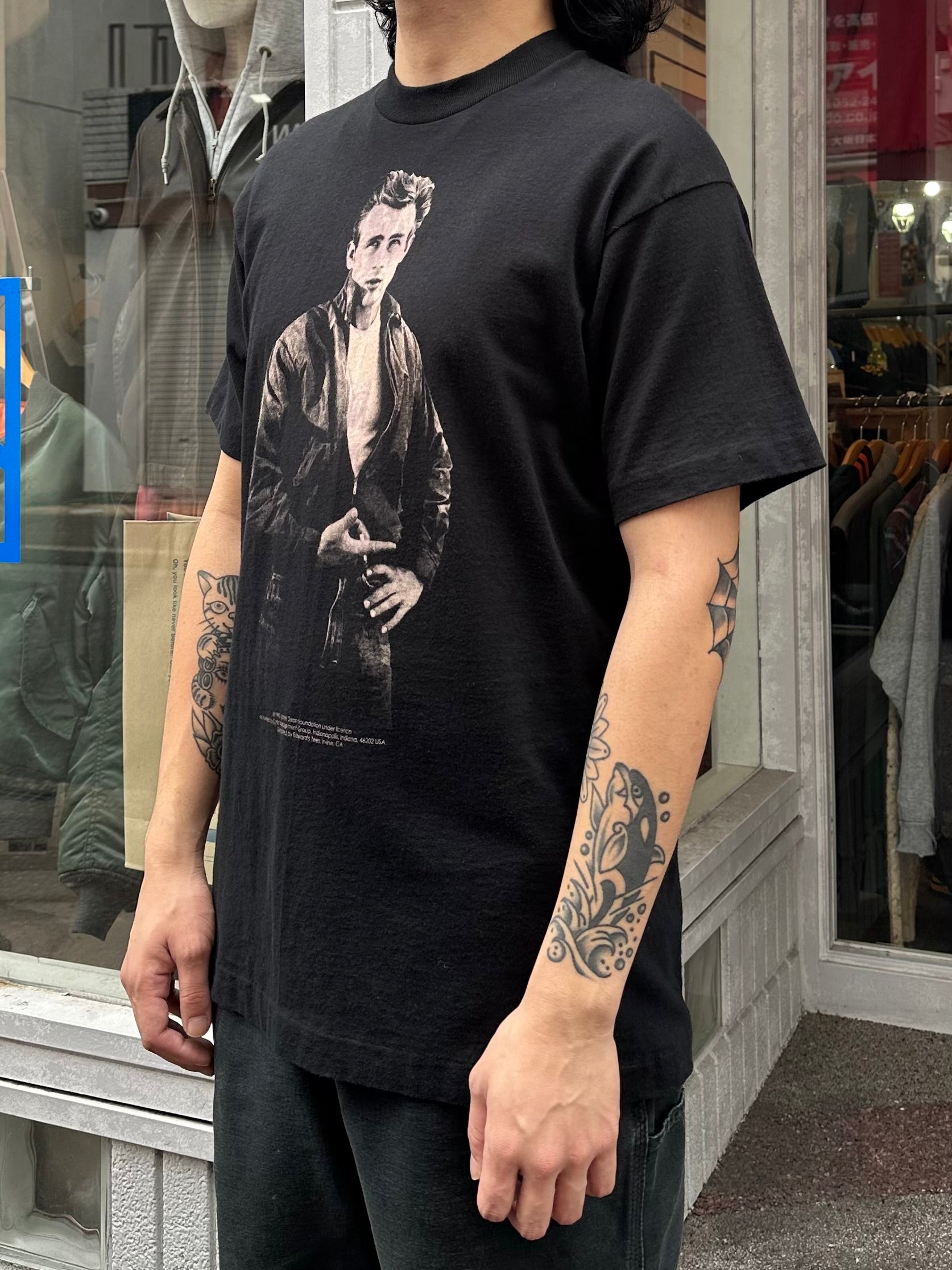 90's JAMES DEAN「Portrait」Tシャツ