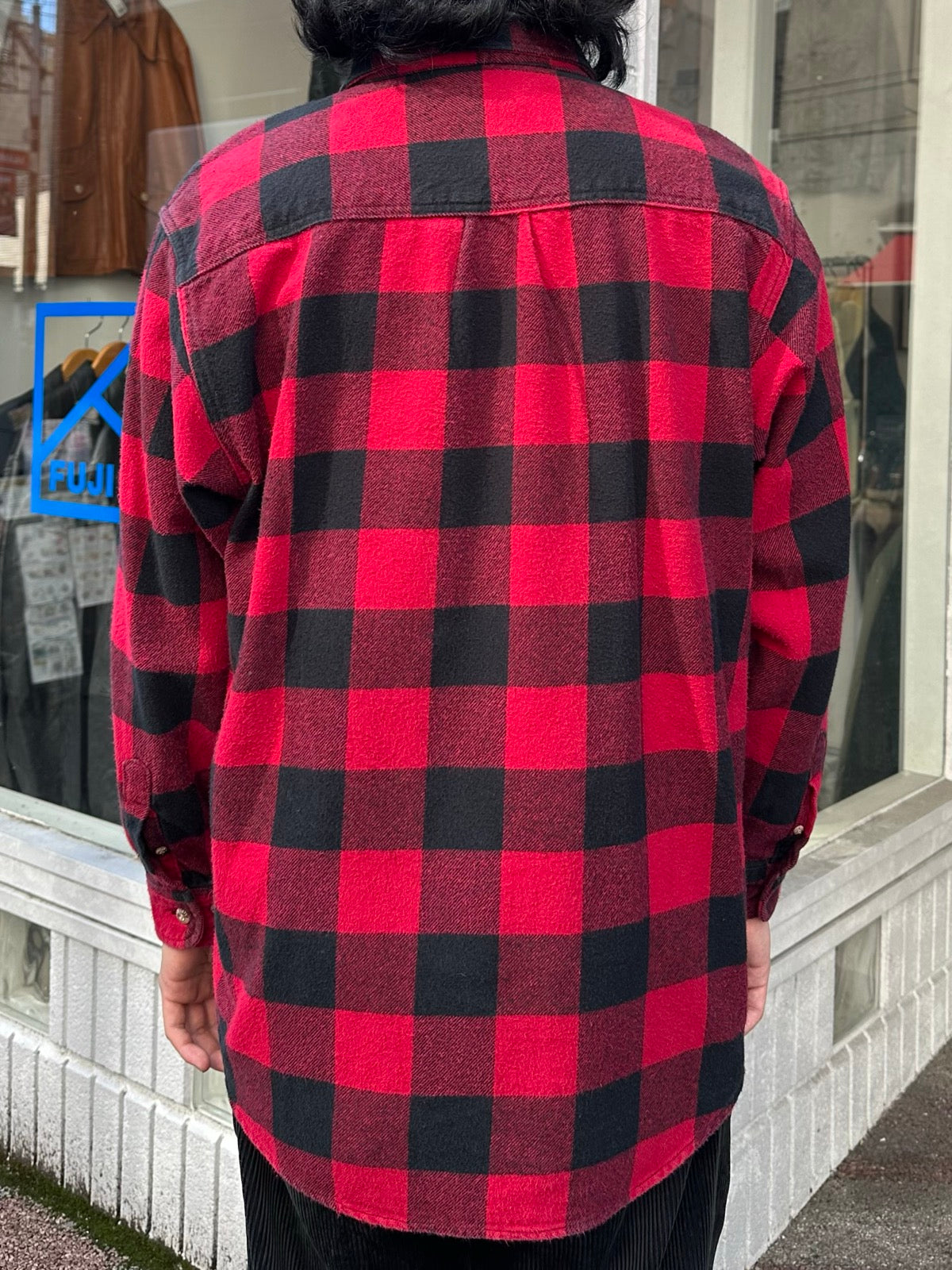 00's FIELD&STREAM「Buffalo Check」コットンフランネルシャツ