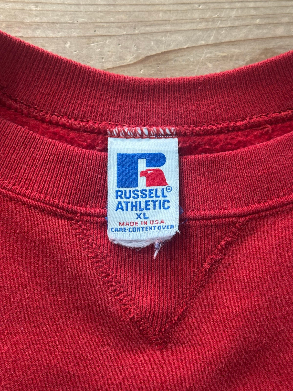 90's RUSSELL ATHLETIC USA製 無地スウェット