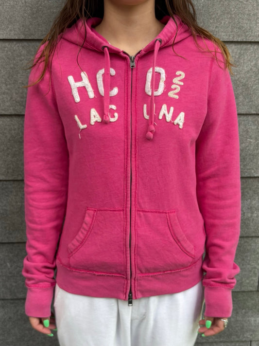 00's「Hollister」ジップアップパーカー
