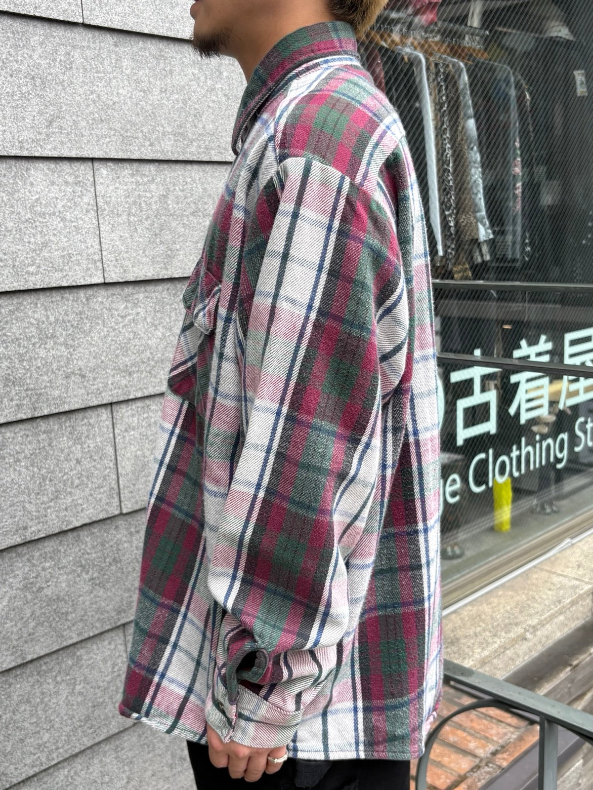 90's「FIVE BROTHER」ネルシャツ