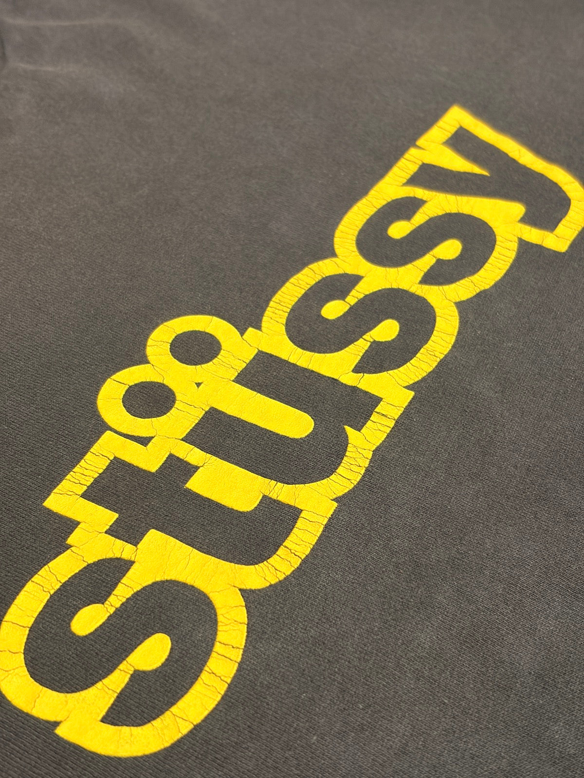 90's STUSSY「銀タグ」USA製 ロゴTシャツ