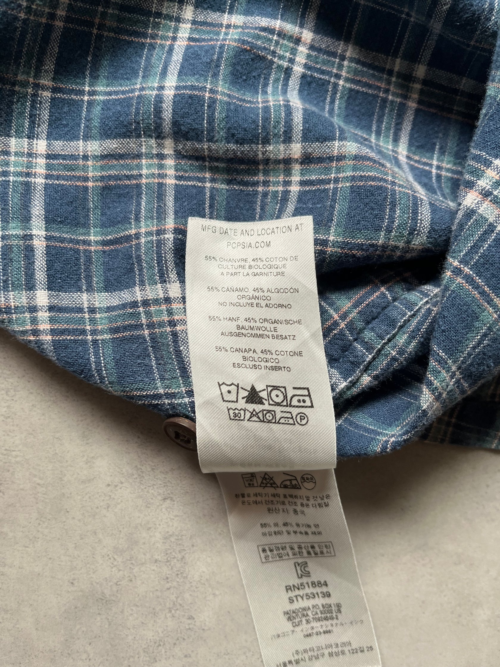 10's PATAGONIA「Back Step Shirt」チェックシャツ