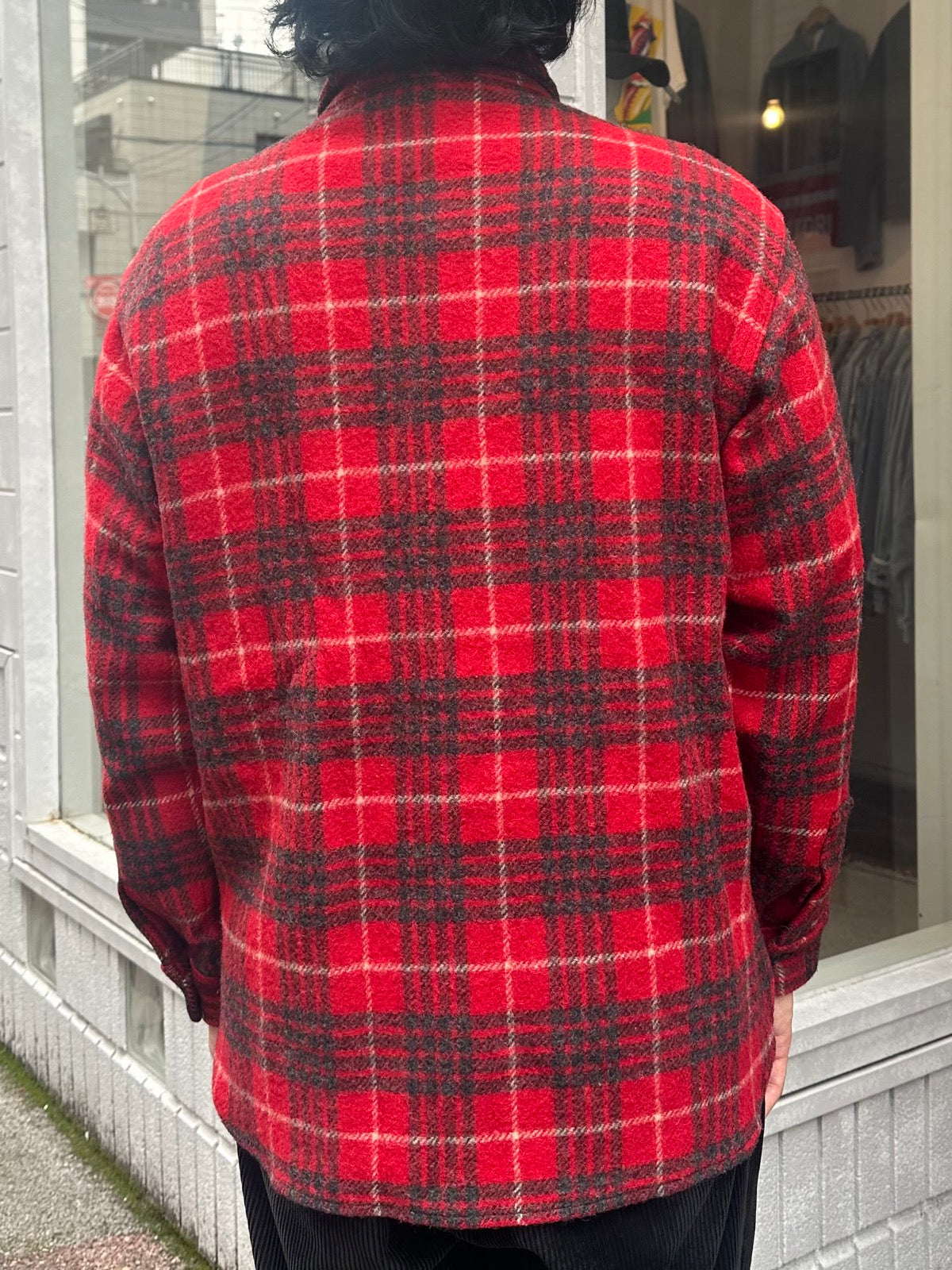 80's WOOLRICH USA製 ネルシャツ