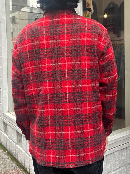 80's WOOLRICH USA製 ネルシャツ