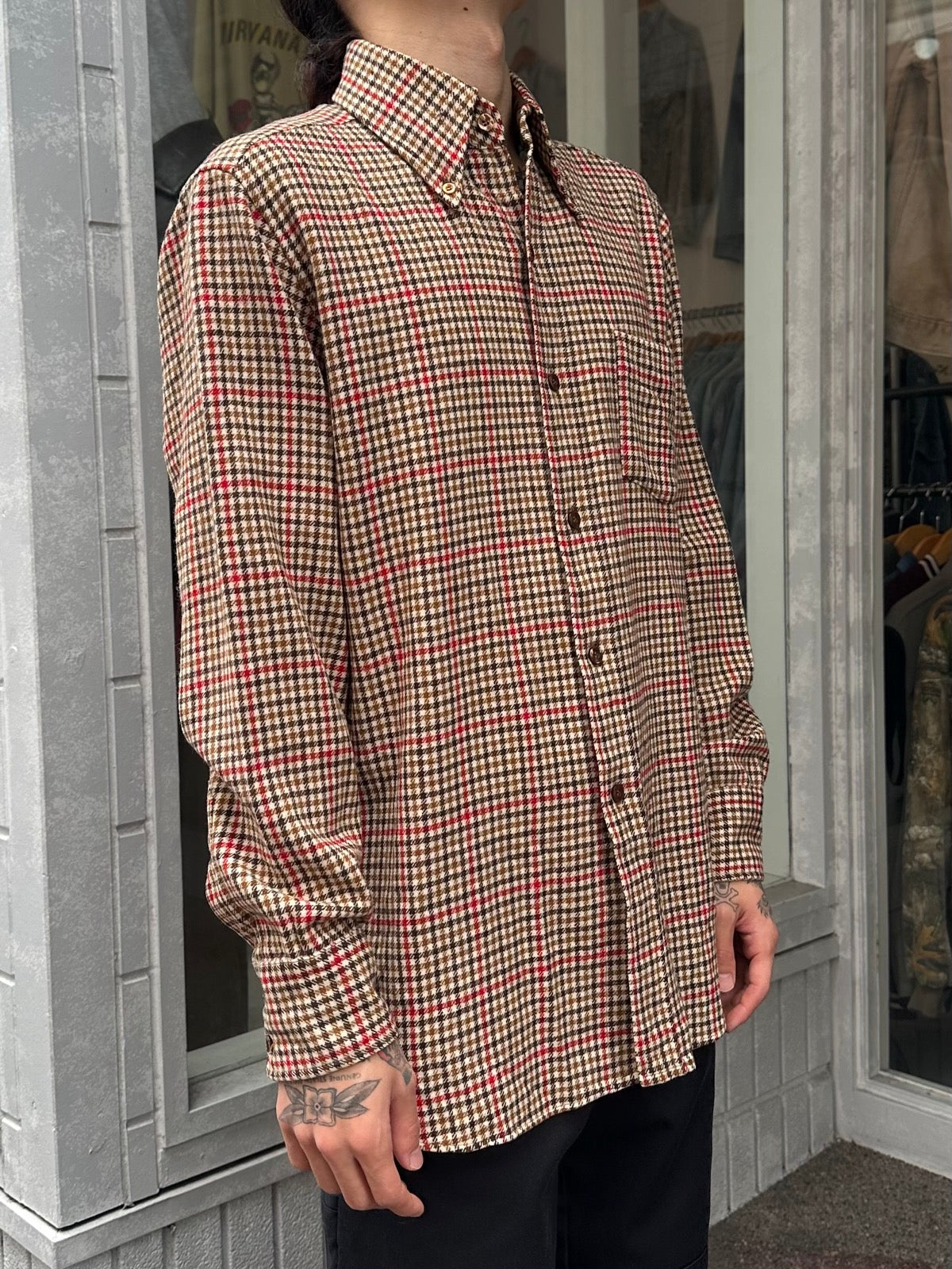 80's PENDLETON USA製  ガンクラブチェックシャツ　