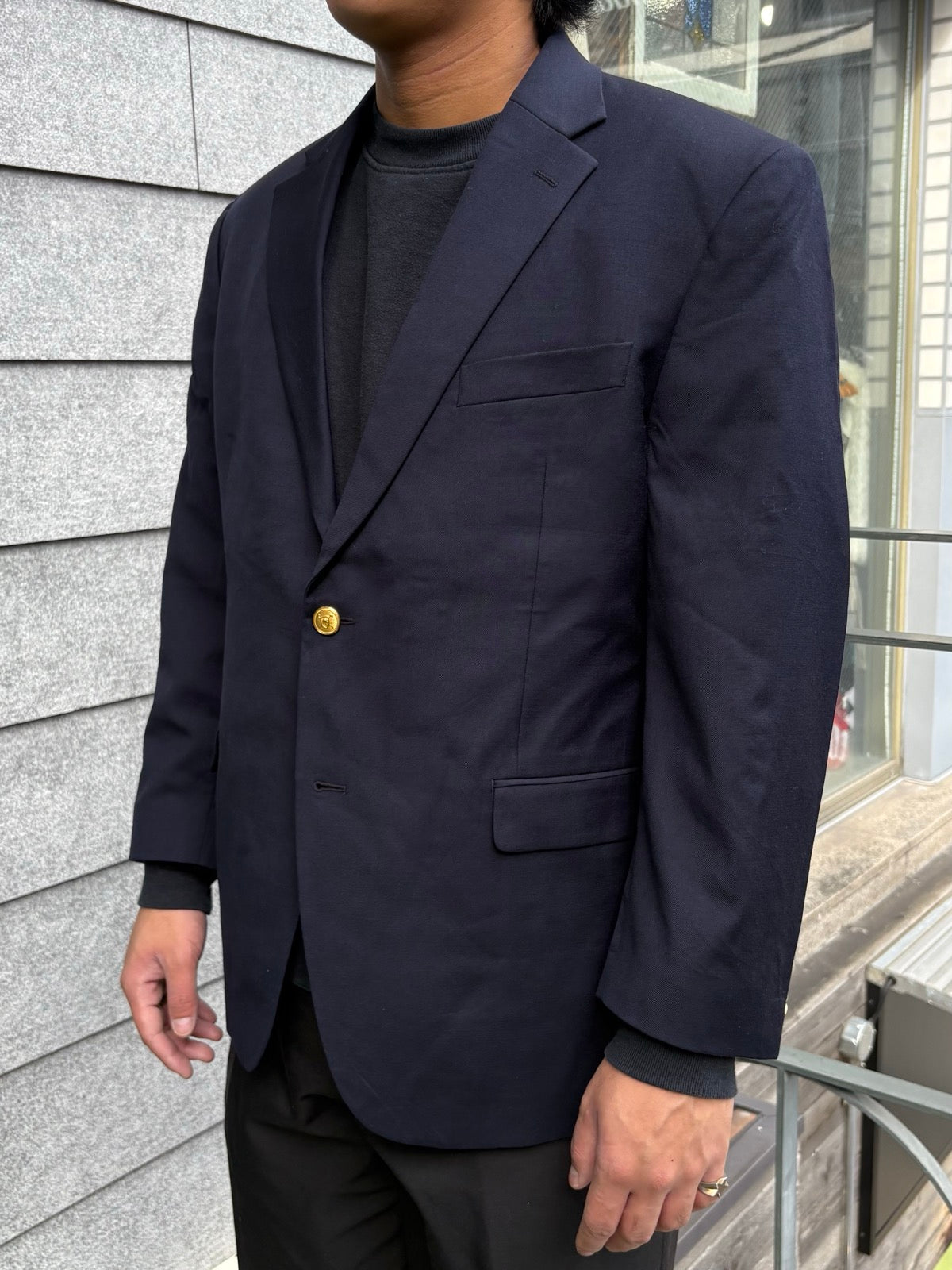 00's「LAUREN Ralph Lauren」ネイビーブレザー