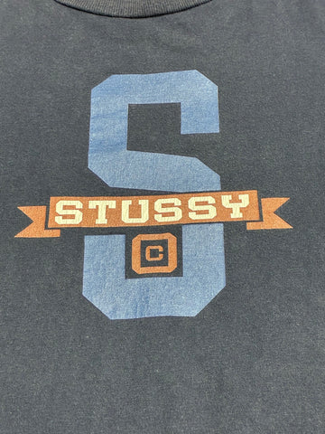 90's STUSSY「紺タグ」スケートTシャツ