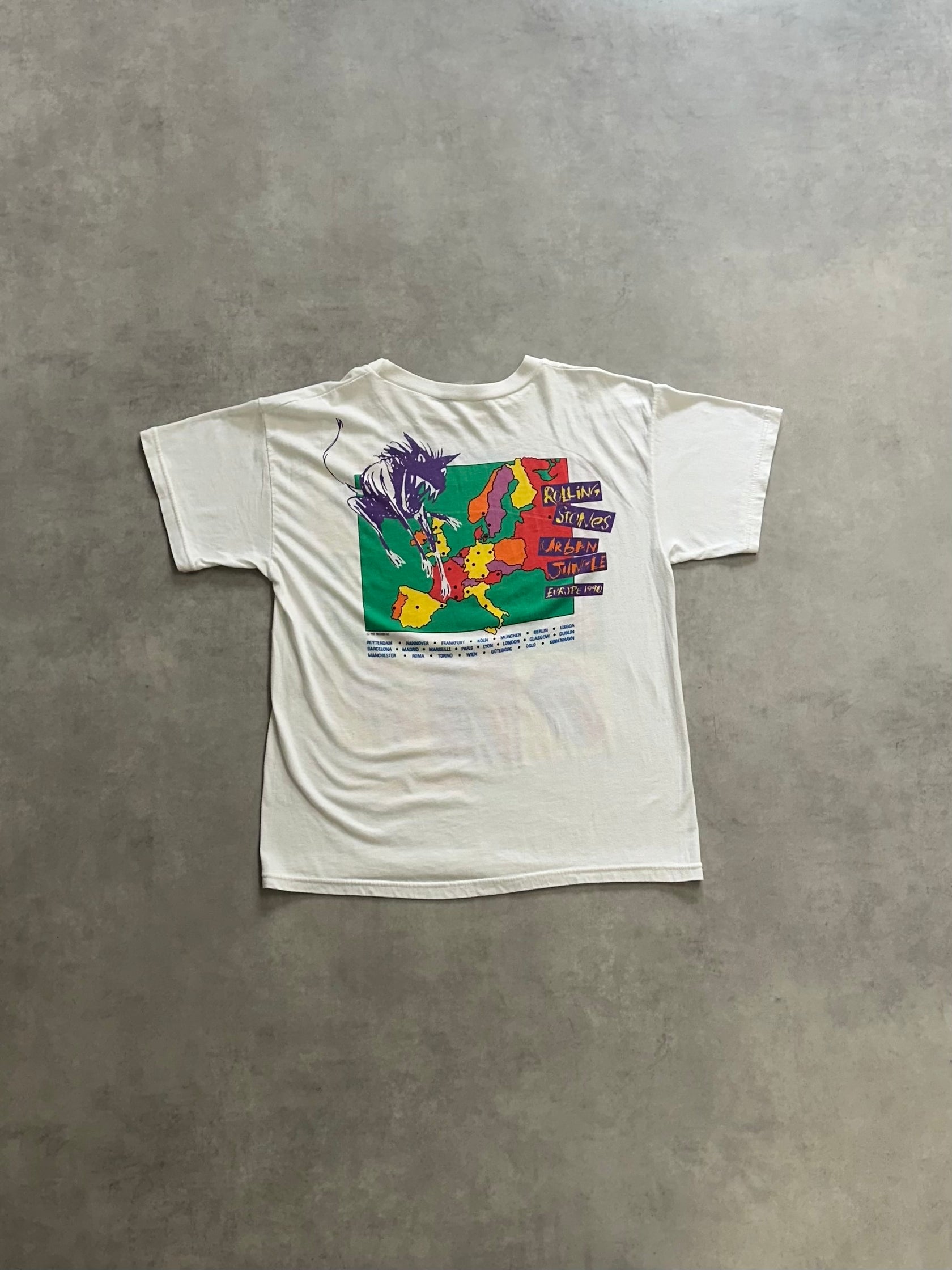 90's ROLLING STONES「Europ 1990」バンドTシャツ