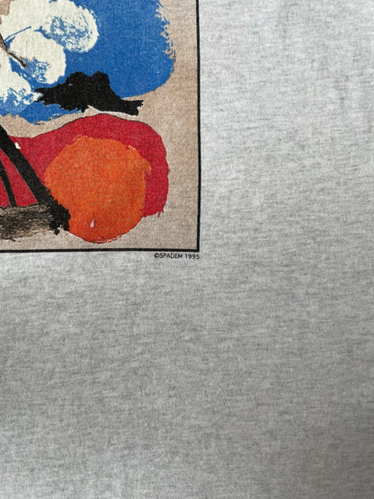 95's PABLO PICASSO「想像の中の肖像 5.6.69」USA製 アートTシャツ