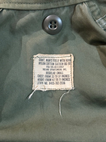 60's US.ARMY 「M-65 」 フィールドジャケット 　