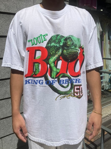 00's「BUDWEISER NASCAR」 グラフィックTシャツ