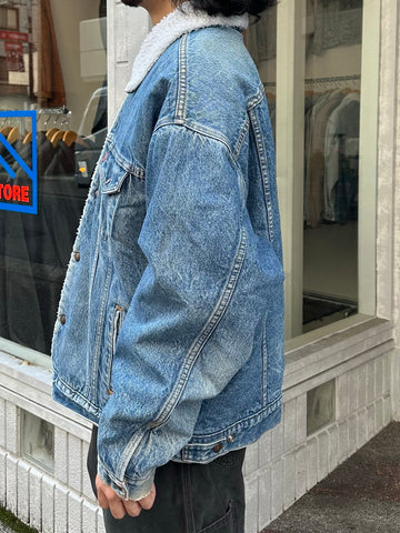 90's LEVI’S「70609-0216」デニムボアジャケット
