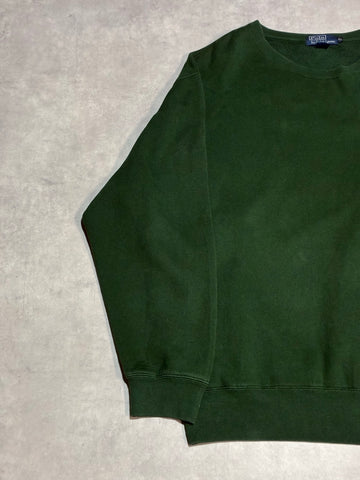 90's POLO BY RALPH LAUREN「北マリアナ諸島製」ワンポイントスウェット