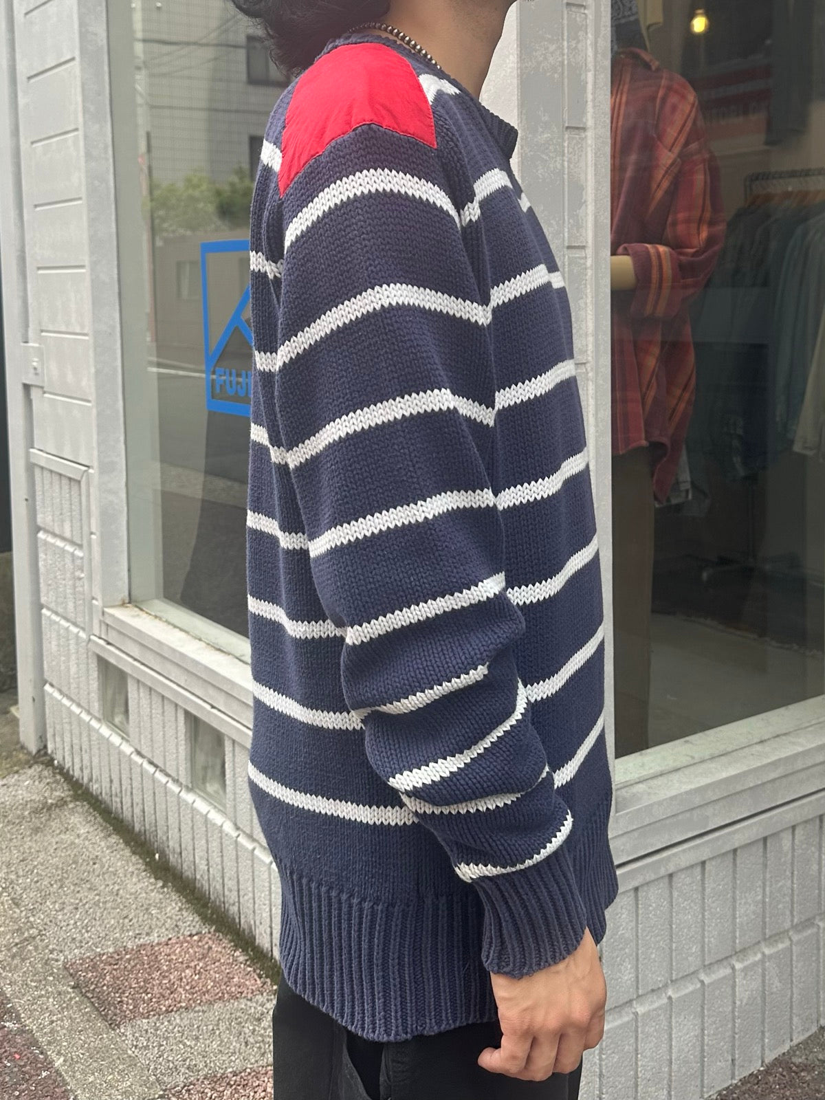 90's RALPH LAUREN ボーダーニット