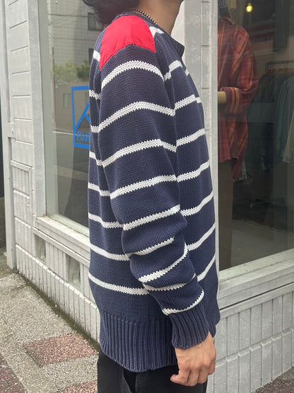 90's RALPH LAUREN ボーダーニット