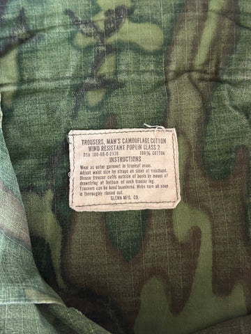 60's U.S.ARMY「JUNGLE FATIGUE」ミリタリーパンツ