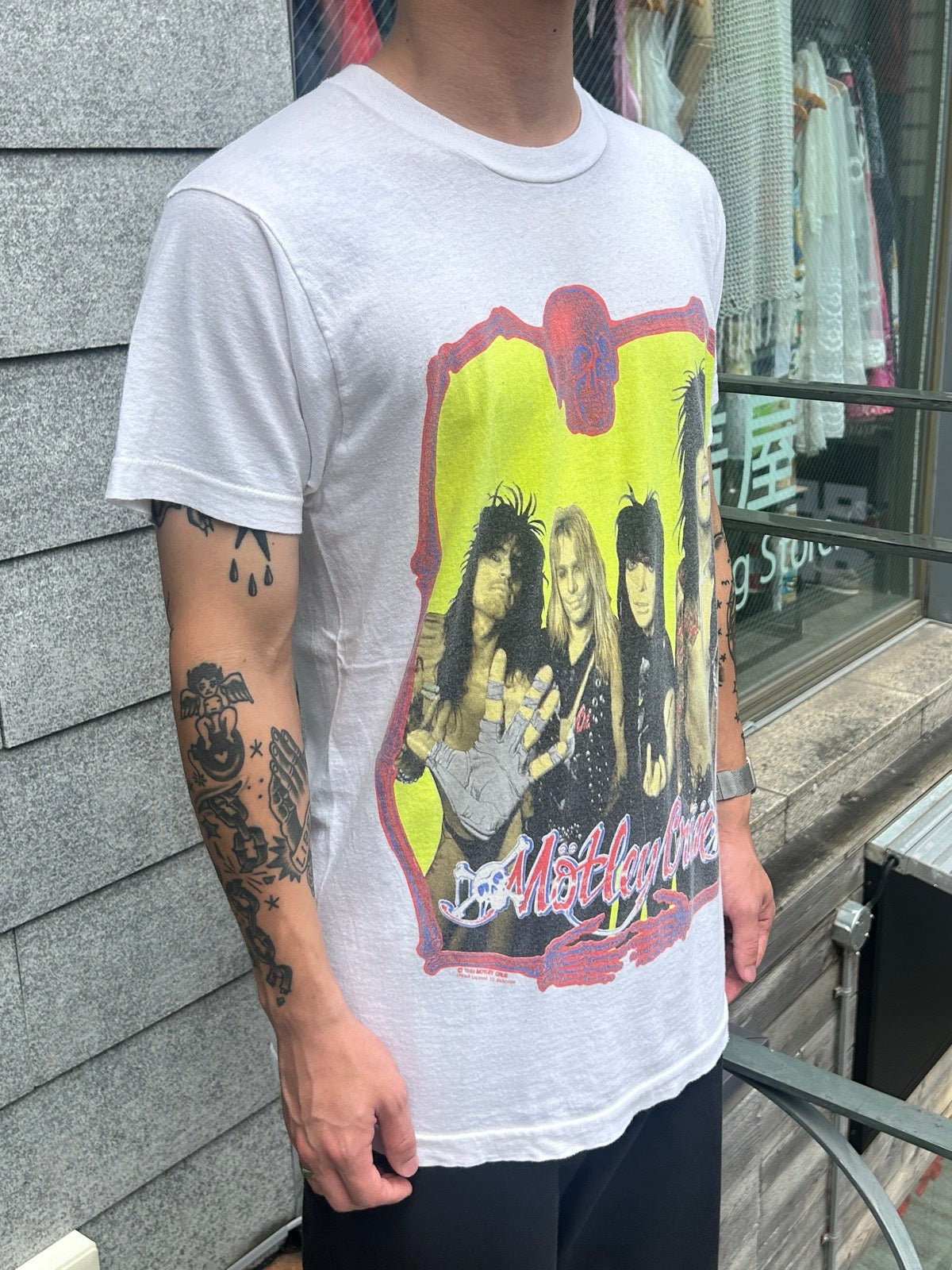90's「Mötley Crüe」USA製　バンドTシャツ