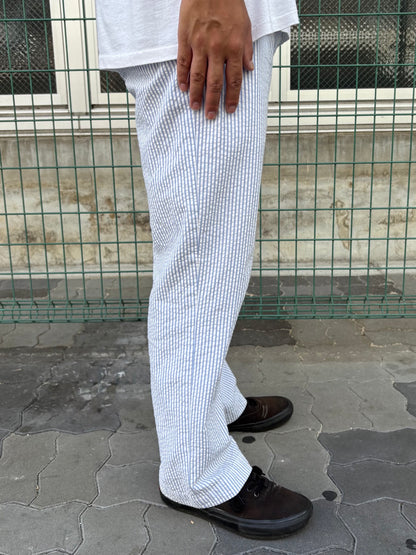 90's RALPH LAUREN「POLO GOLF」シアーサッカーストライプパンツ
