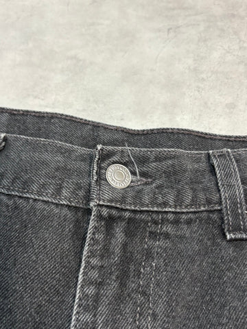 90's LEVI'S「550 RELAXED FIT」USA製 ブラックデニムショーツ